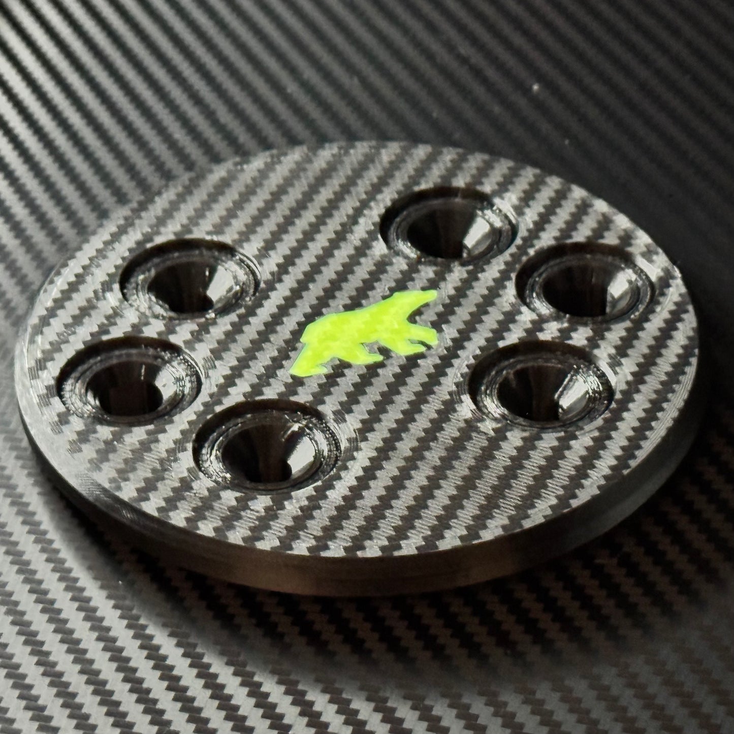 Snowboard AirTag Disc for Now / Yes Bindings 4x4 Channel compatible disc