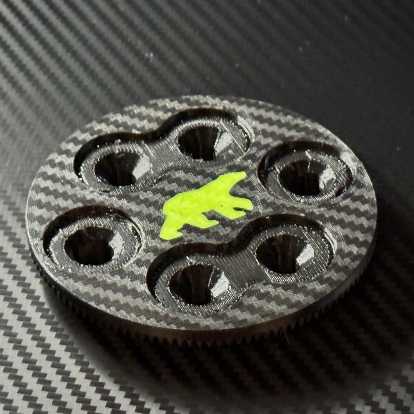 Bent Metal AirTag Snowboard Binding Disc (Mini) 4x2 channel compatible disc