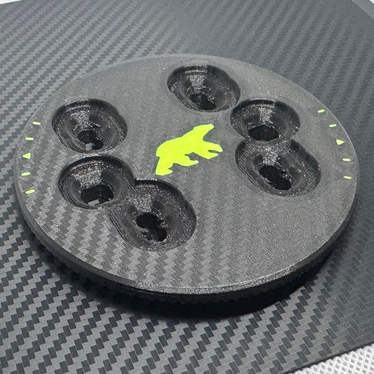 Burton Snowboard AirTag Binding Disc for (Reflex) (Step-on) 4x4 Channel compatible disc