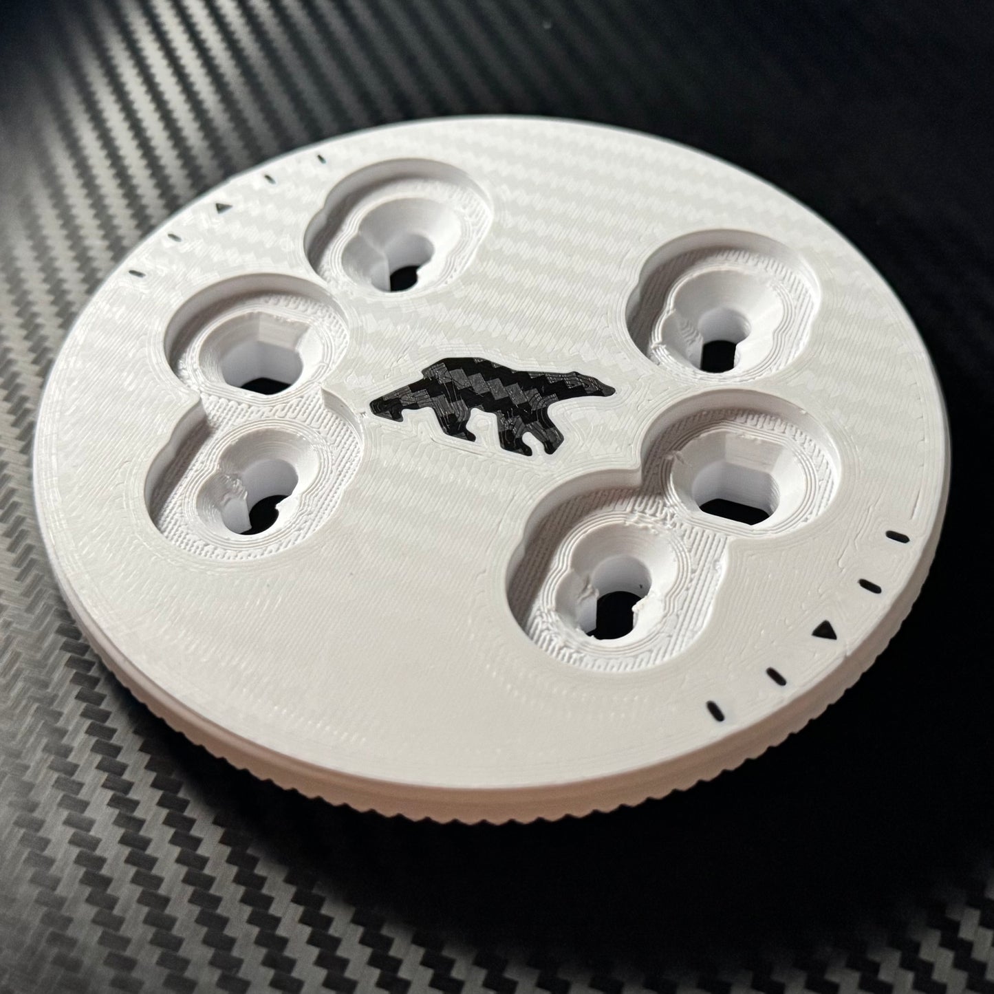 Burton Snowboard AirTag Binding Disc for (Reflex) (Step-on) 4x4 Channel compatible disc
