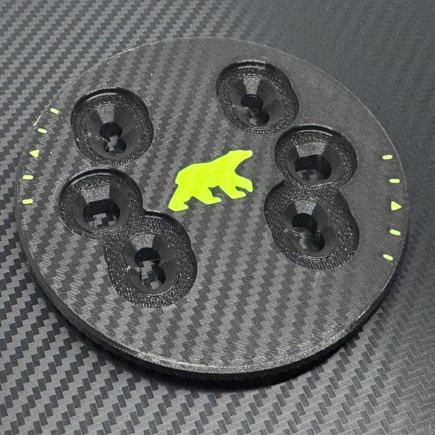 Burton Snowboard AirTag Binding Disc for (Reflex) (Step-on) 4x4 Channel compatible disc