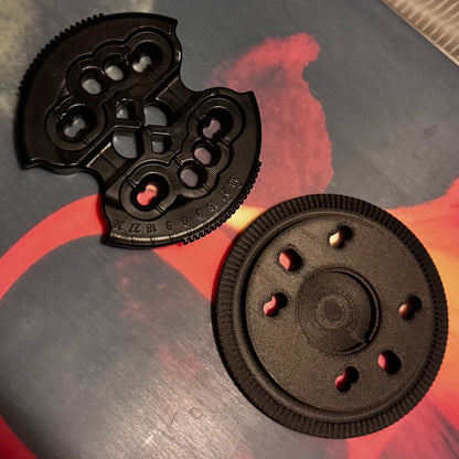 Burton AirTag Binding Disc — 2025/26 Edition 4x4 Channel reflex compatible disc