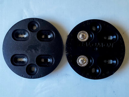 Salomon Snowboard AirTag Binding Disc - 4x4 Channel compatible disc