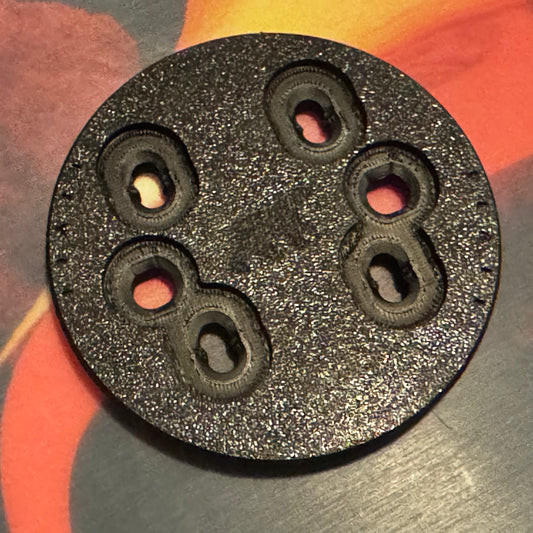 Burton AirTag Binding Disc — 2025/26 Edition 4x4 Channel reflex compatible disc