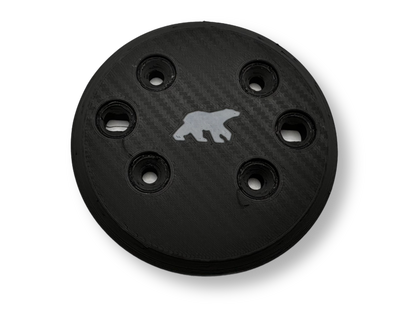 Snowboard AirTag Binding Disc - Flow binding compatible  4x4 disc