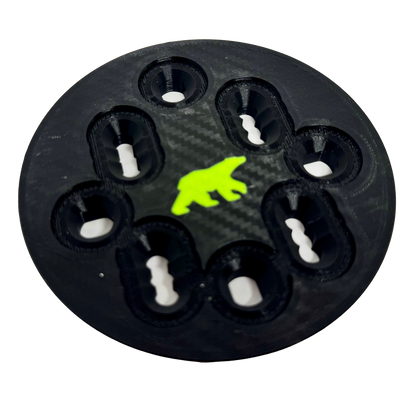 Snowboard AirTag Disc for Flux Bindings